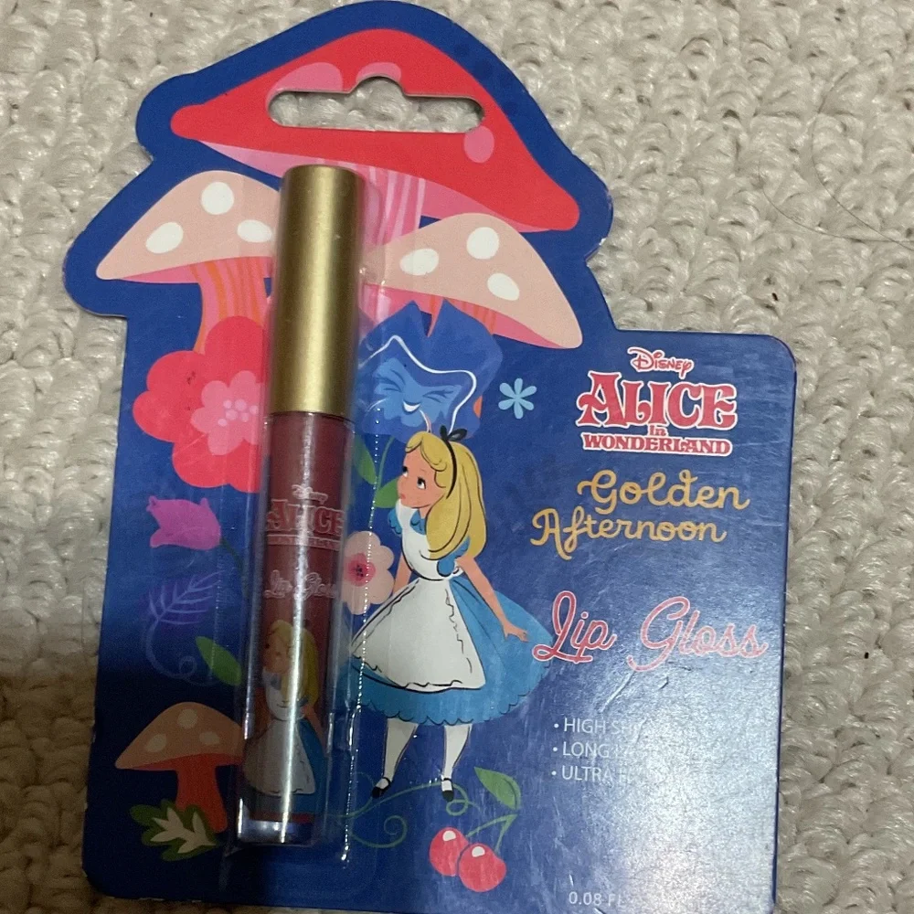Alice in Wonderland 3 set of lipglosses